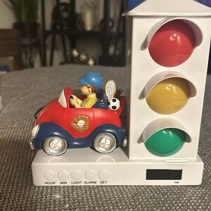 Kids car alarm clock